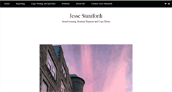 Desktop Screenshot of jbstaniforth.com