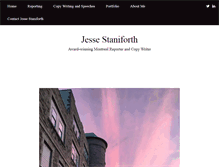 Tablet Screenshot of jbstaniforth.com